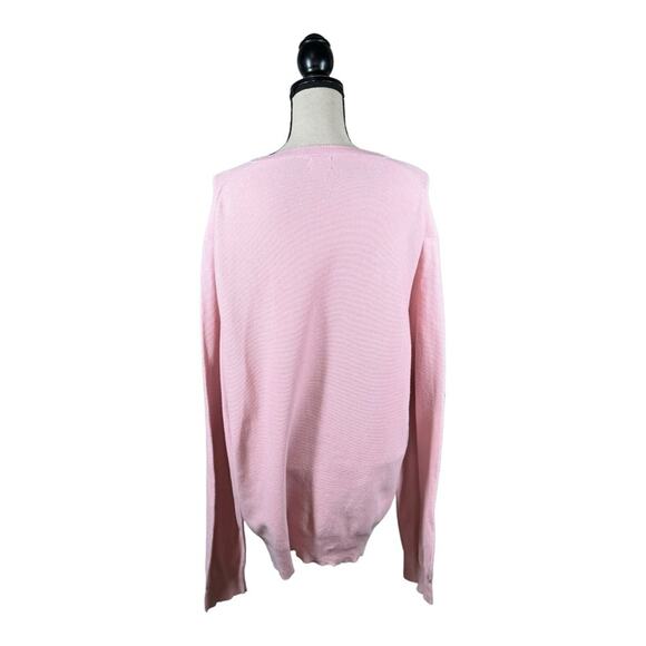 J. Crew Cotton Pique Oversized Sweater Womens Size XL - Picture 3 of 5